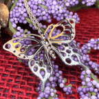 Earrach Butterfly Necklace - 18