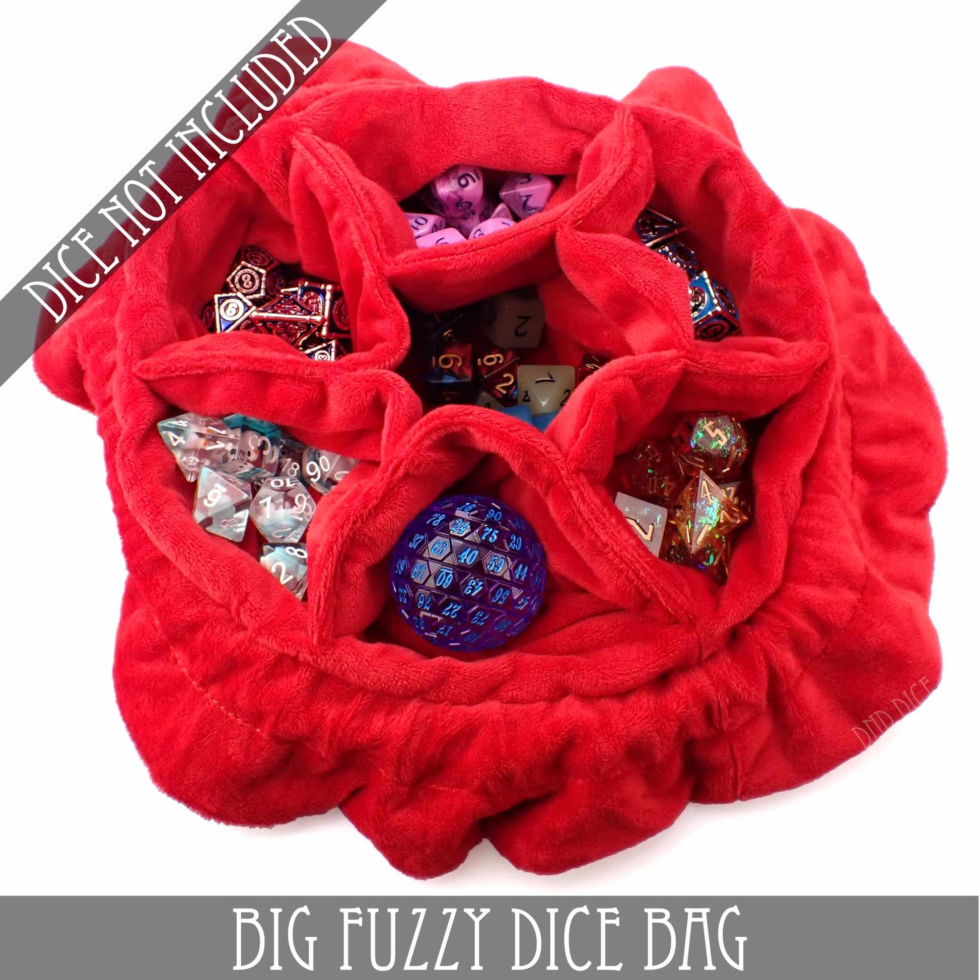 Big Fuzzy Dice Bag ( 6 Colors )