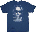 Big Lebowski The Dude Abides T-shirt - S
