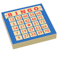 Bingo Custom Printed 2x2 Tile made using LEGO part - 