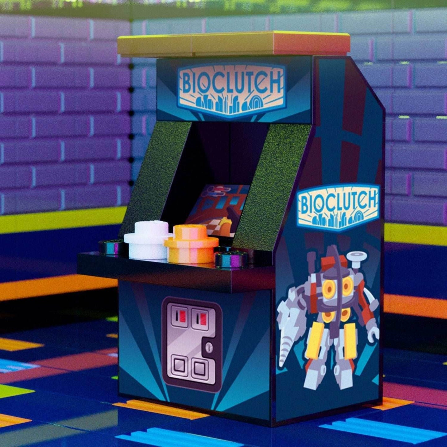BioClutch - Custom Arcade Machine - 