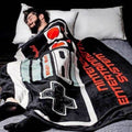 Throw Blanket - Nintendo NES Controller - Brand New