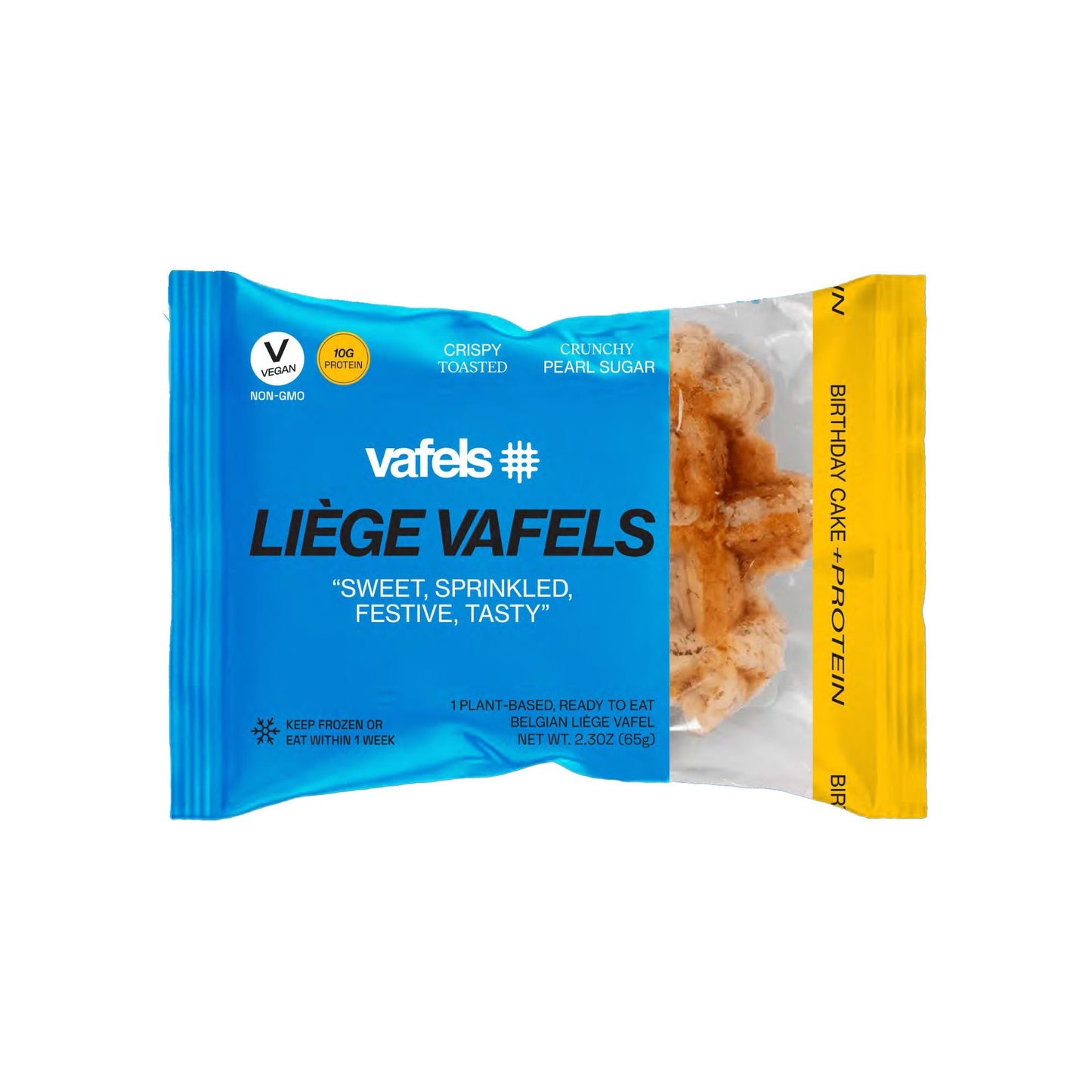 Birthday Cake +10g Protein Liège Vafels