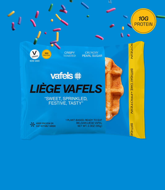 Birthday Cake +10g Protein Liège Vafels