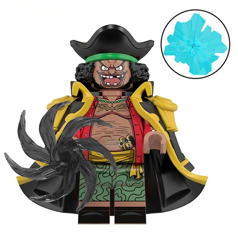Black Beard from ONE PIECE Anime Lego Minifigures custom toys 1