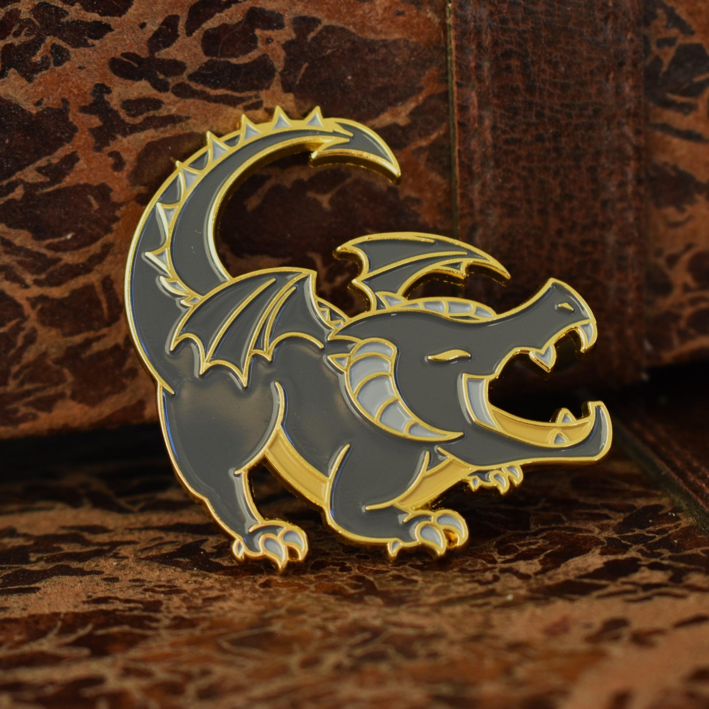 Black Dragon Pin