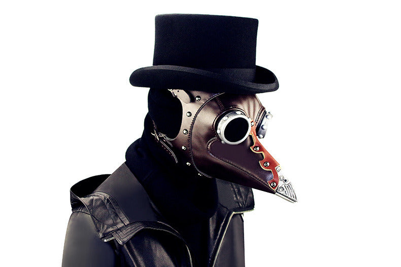 Black Friday Steampunk Halloween Plague Beak Doctor Mask Headgear