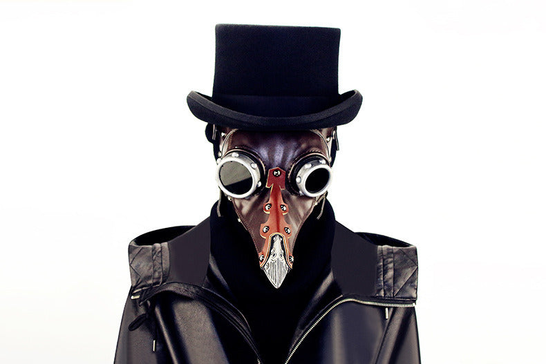 Black Friday Steampunk Halloween Plague Beak Doctor Mask Headgear