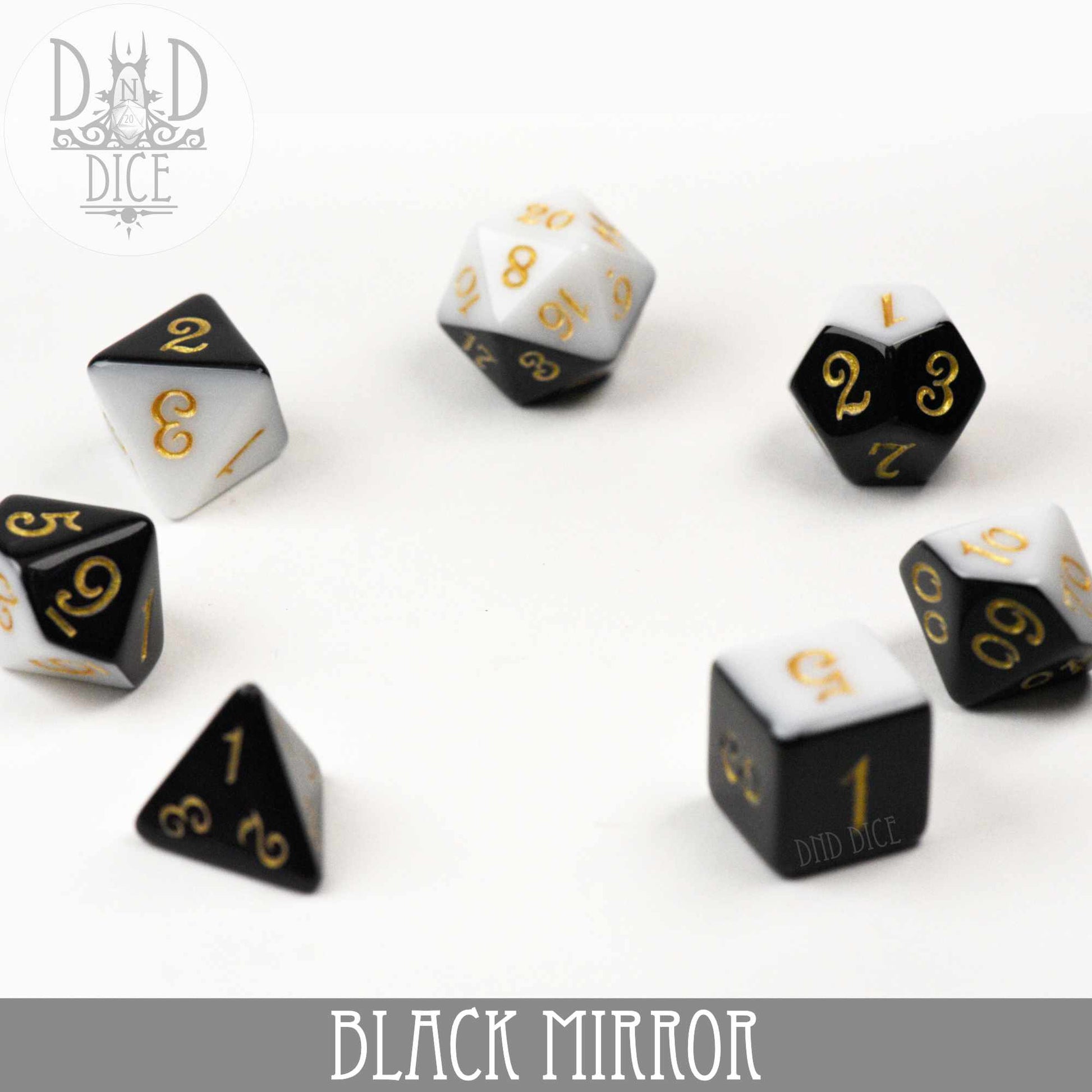 Black Mirror Dice Set