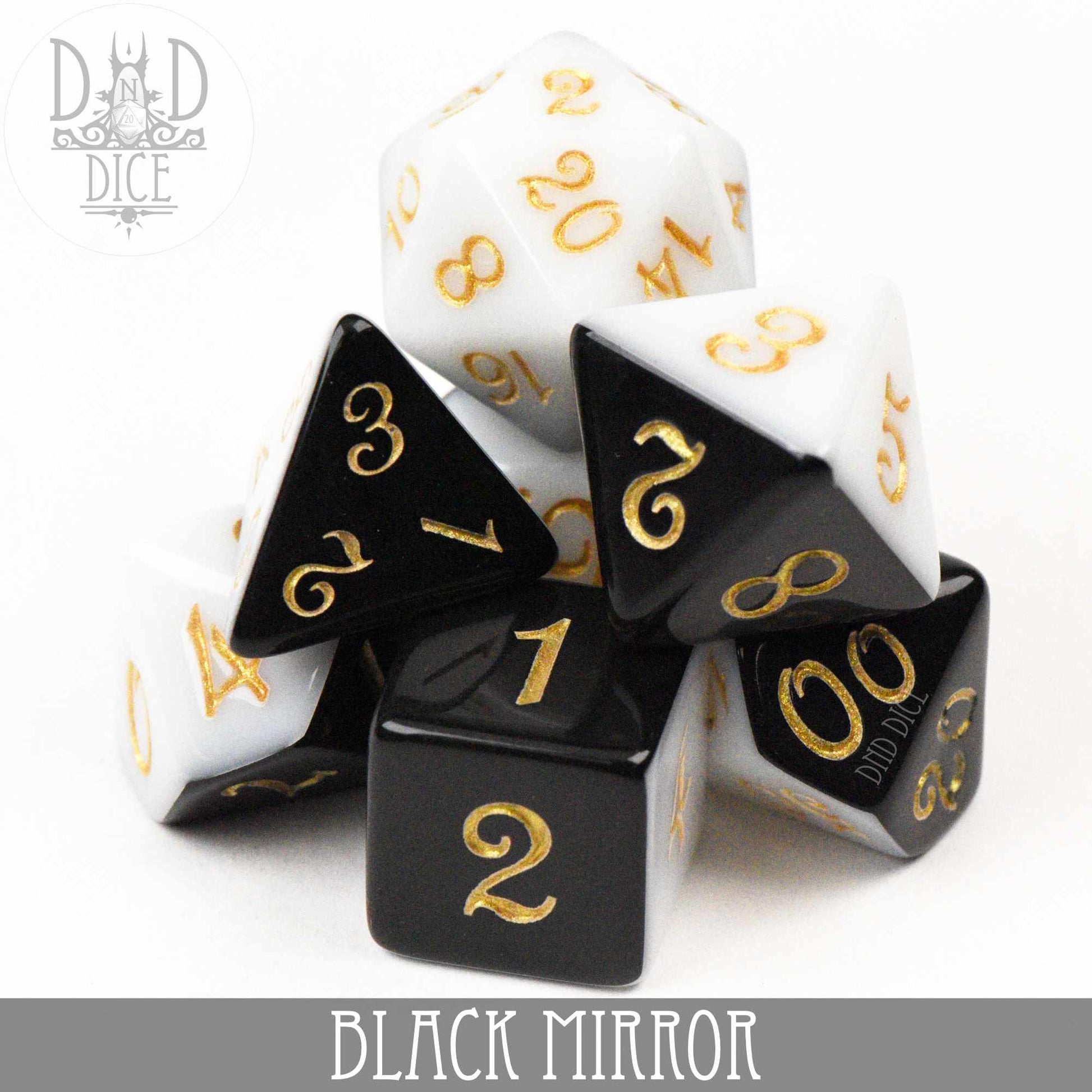 Black Mirror Dice Set