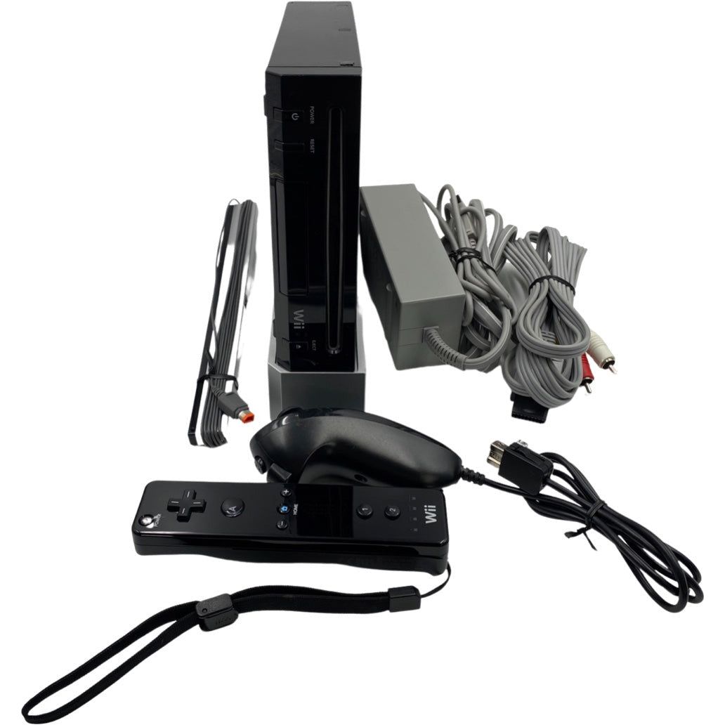 Black Nintendo Wii System - Wii