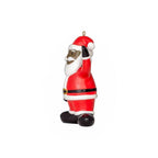 Black Santa Christmas Tree Ornament Decoration - 