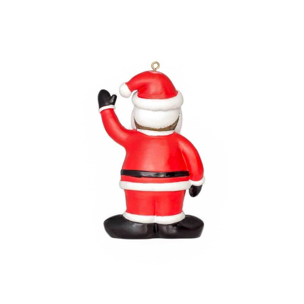 Black Santa Christmas Tree Ornament Decoration - 