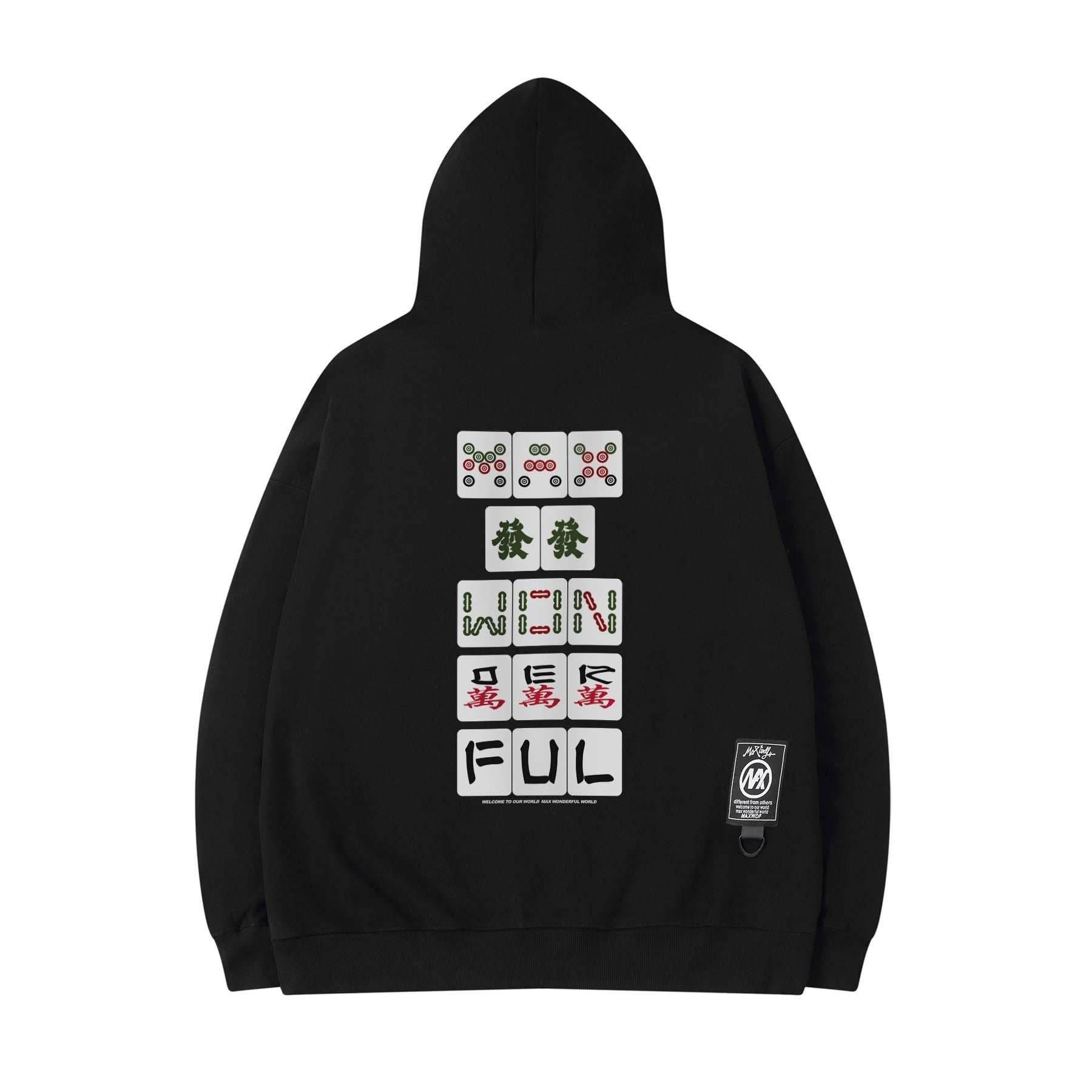 Majhong Hoodie - Black / S