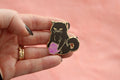 Persian D20 Dice Buddy Enamel Pin