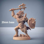 Blackrazor Warrior: Base Sculpt B (Male Hobgoblin) - Without Helmet