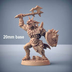 Blackrazor Warrior: Base Sculpt B (Male Hobgoblin) - With Helmet
