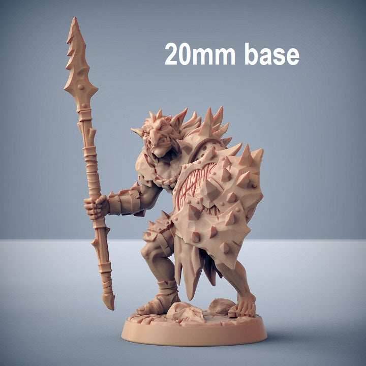 Blackrazor Warrior: Base Sculpt C (Male Hobgoblin) - Without Helmet