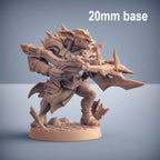 Blackrazor Warrior: Base Sculpt E (Male Hobgoblin) - Without Helmet