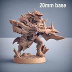 Blackrazor Warrior: Base Sculpt E (Male Hobgoblin) - With Helmet