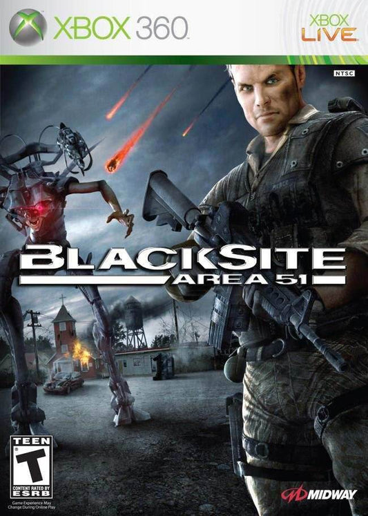 Blacksite Area 51 (Xbox 360) - Game Manual Only