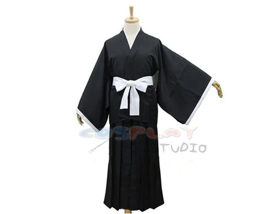 Bleach Kuchiki Rukia Cosplay Costumes Kurosaki Ichigo Die Pa Soul Society Shinigami Kimono Full Outfit Thousand-Year Blood War