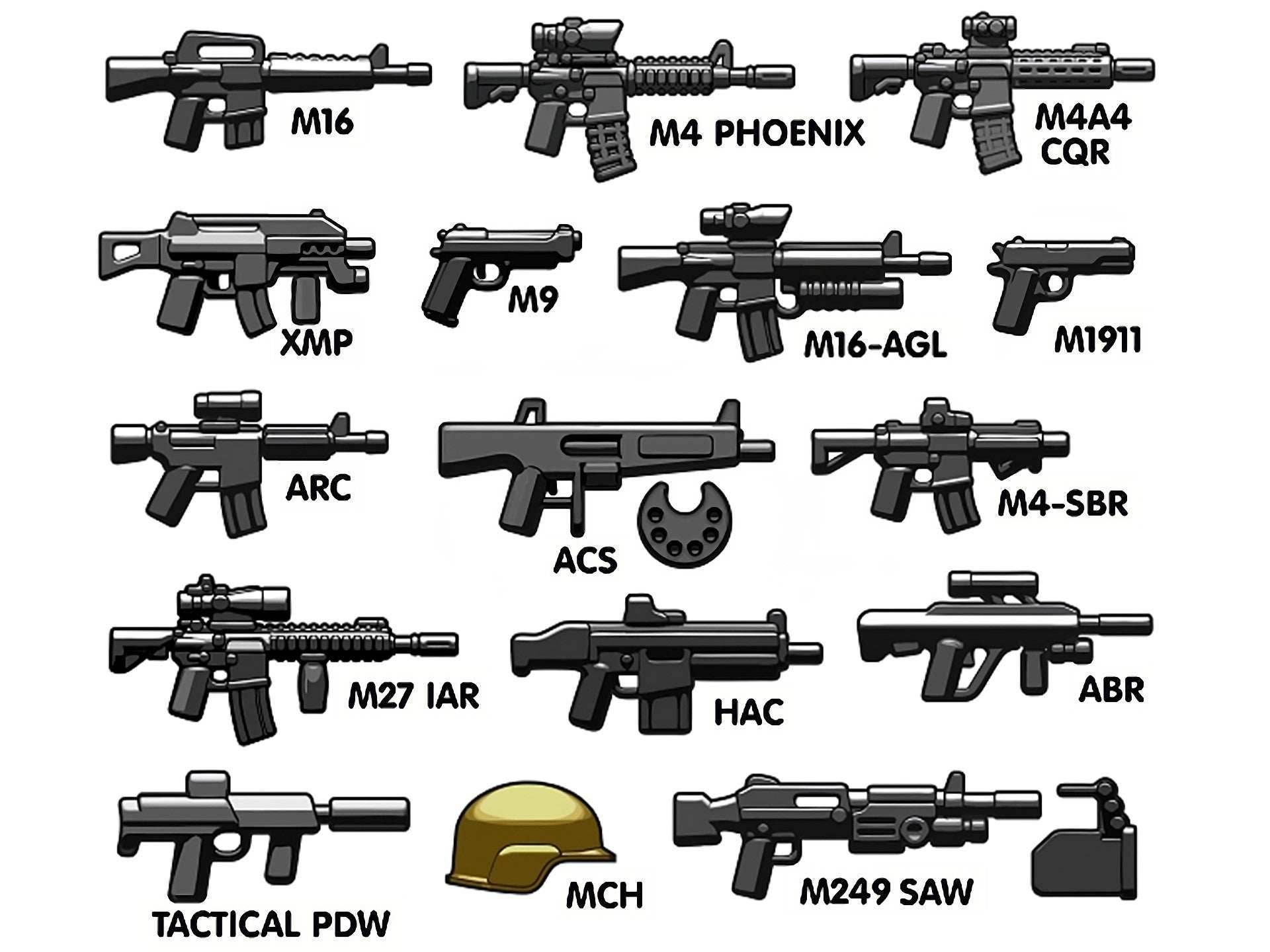 Modern Weapons Pack - 