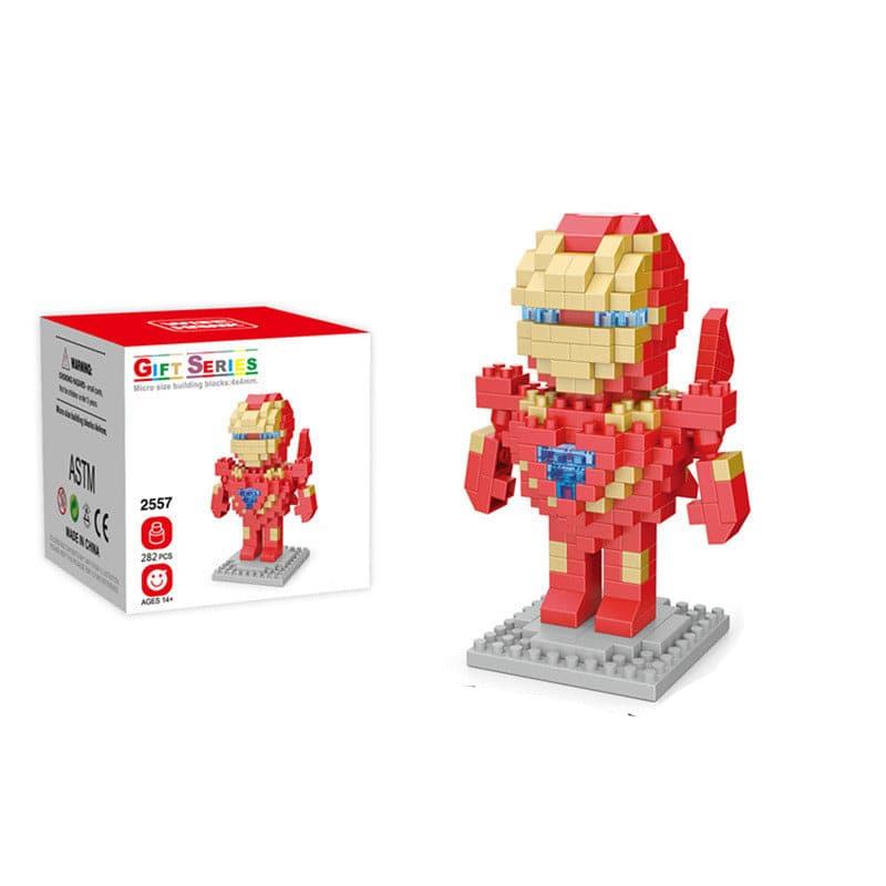 Block Cartoon  Marvel Avengers figures