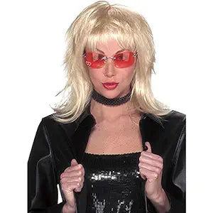 Lioness Wig Blonde/Black