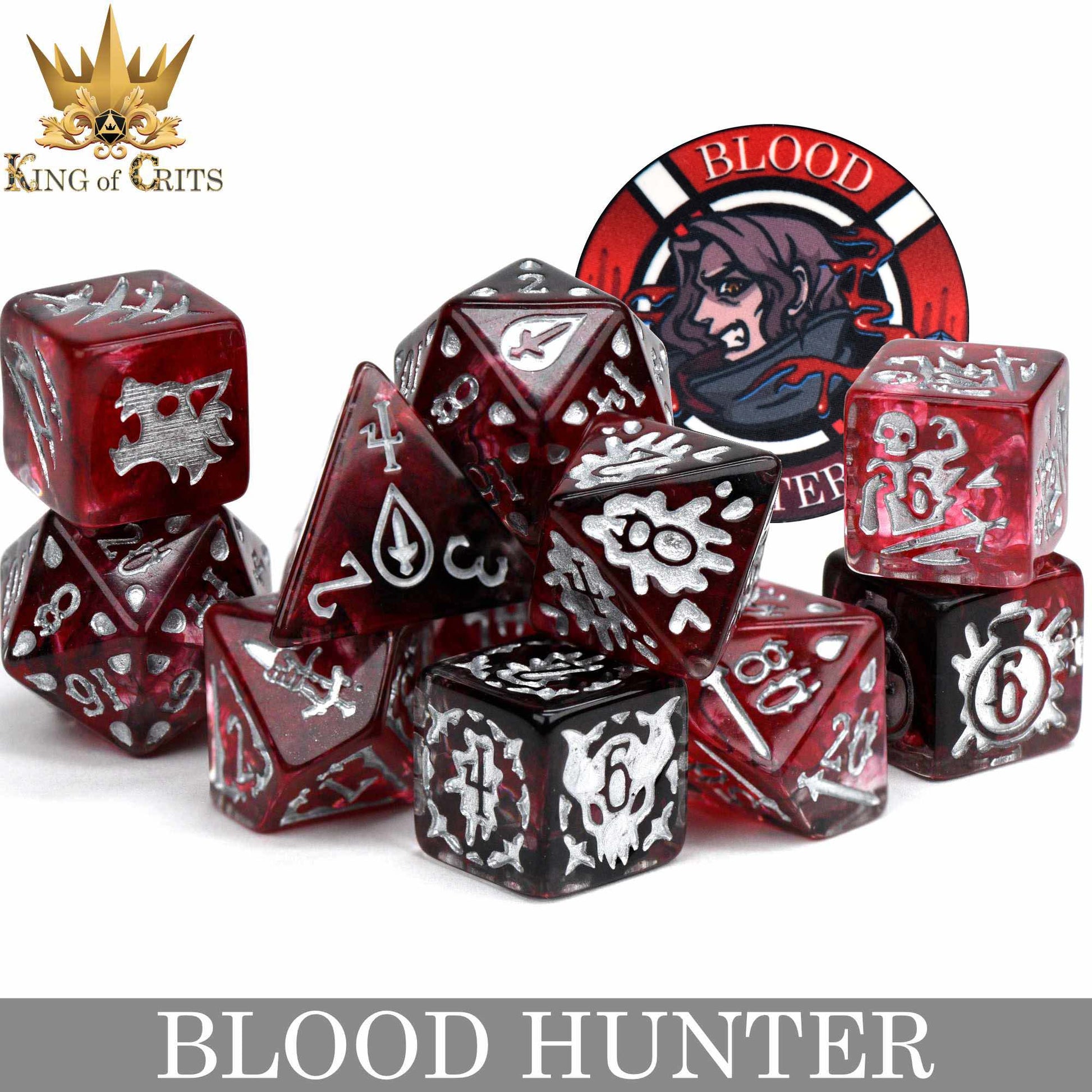 Blood Hunter 11 Dice Set