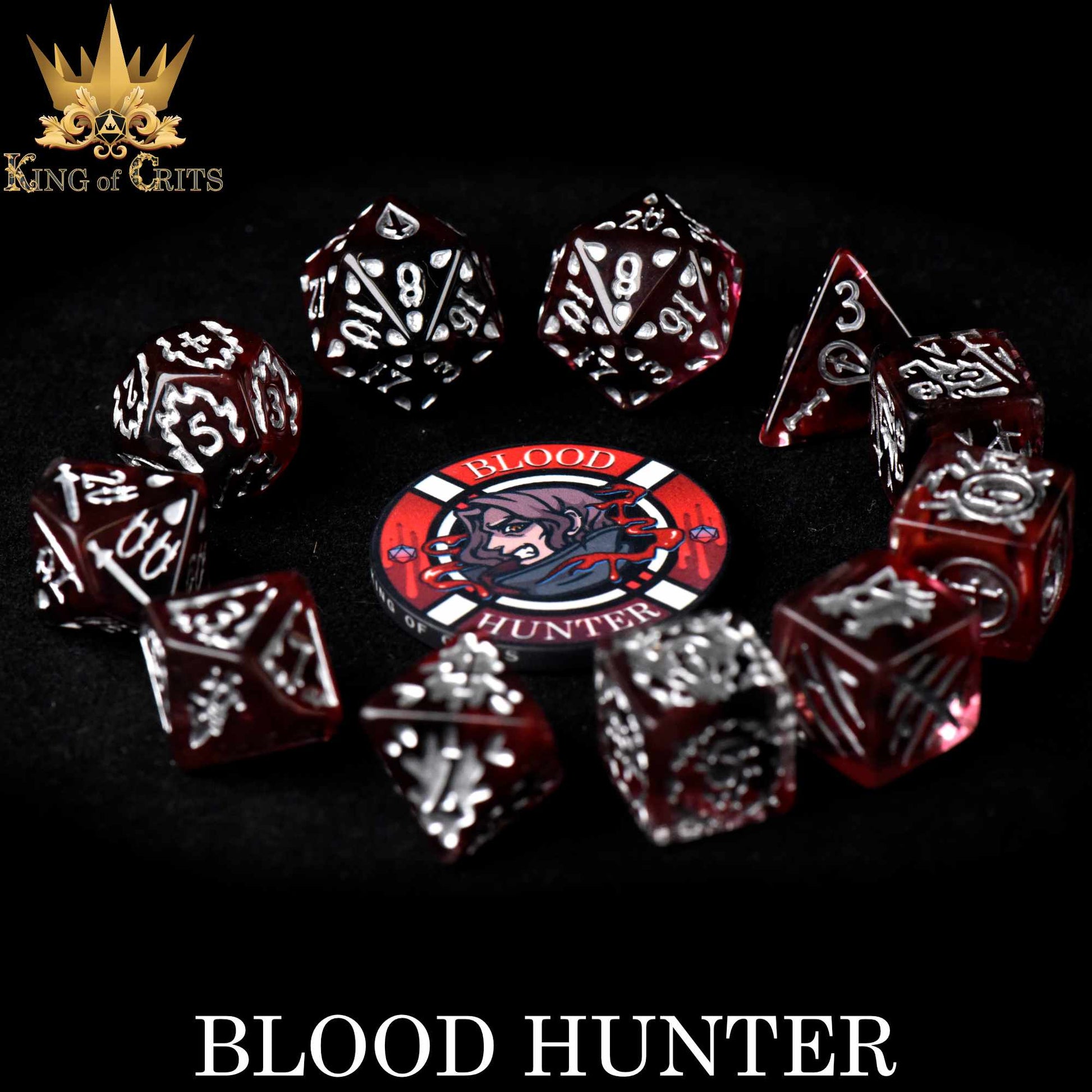 Blood Hunter 11 Dice Set