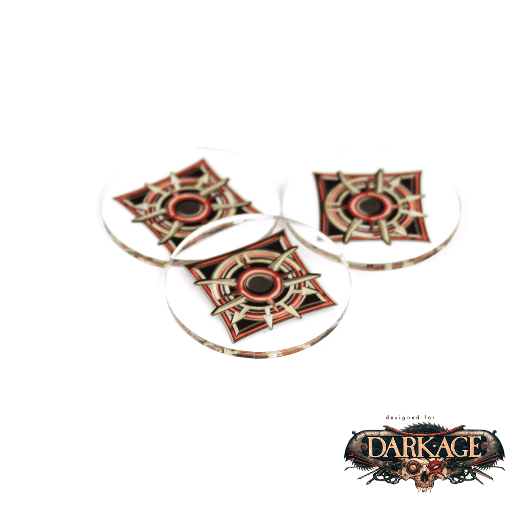Dark Age Full Color Objectives (3) - Blood Cult