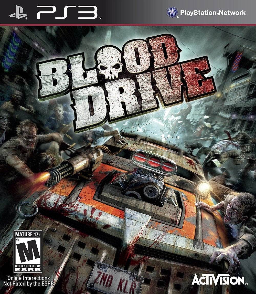 Blood Drive (Playstation 3) - Game Manual Only