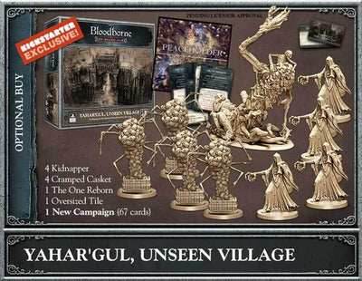 Bloodborne: The Board Game - Yahar'gul, Unseen Village Kickstarter Exclusive Expansion - 
