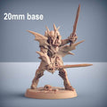 Bloodhunt Knight: Sculpt C (Male Vampire Soldier) - With Helmet / Sword / Sword