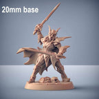 Bloodhunt Knight: Sculpt F (Female Vampire Soldier) - With Helmet / Sword / Sword