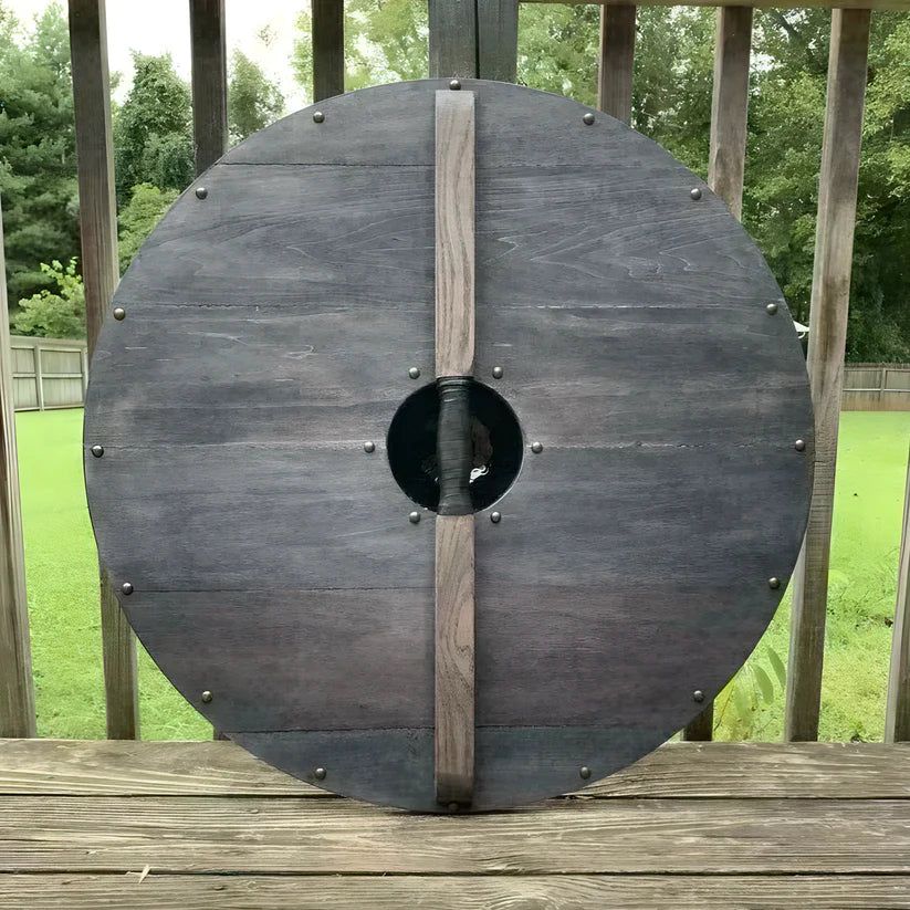 Bouclier Viking ensanglanté - Construction de planches