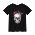 Bloody Valentine Skull Unisex Shirt - S / Black