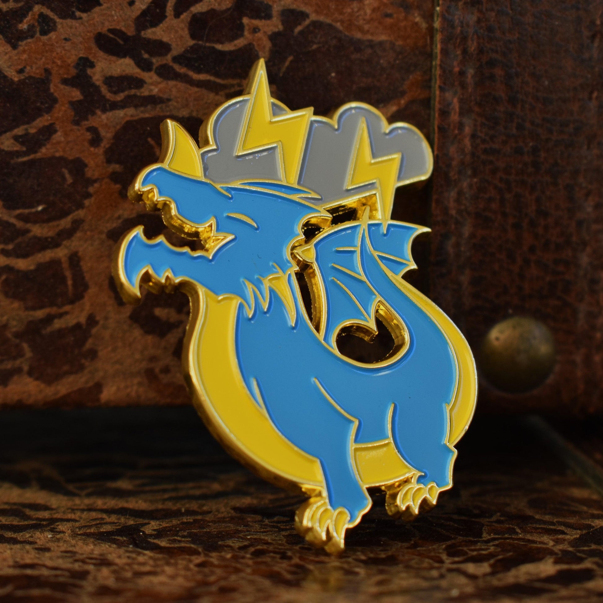 Blue Dragon Pin