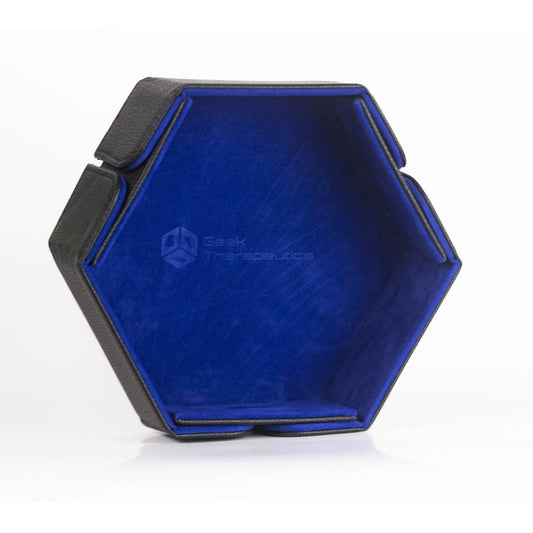 Blue Magnetic Travel Dice Tray - 