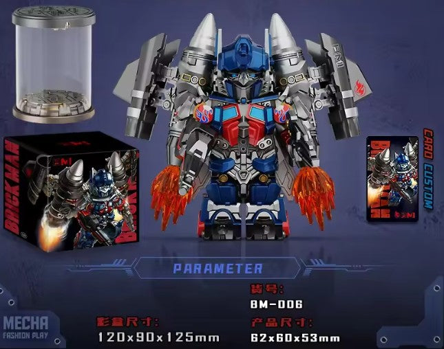 Brick Man BM-006 Optimus Prime & Jetfire Upgrade Kits Set