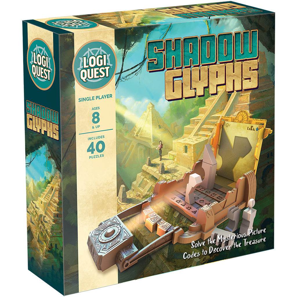Shadow Glyphs Logic Puzzle - 
