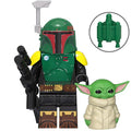 Boba Fett & Grogu Star Wars Lego Compatible Minifigure
