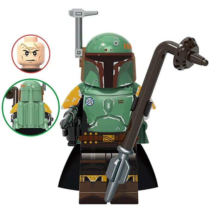 Boba Fett Star Wars Lego Compatible Minifigure 1