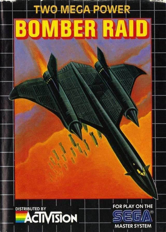 Bomber Raid (Sega Master System) - Game Manual Only