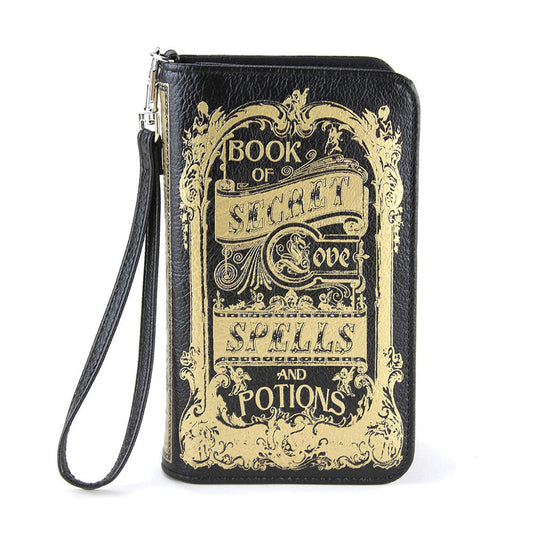 Book Of Secrets Wallet Wristlet