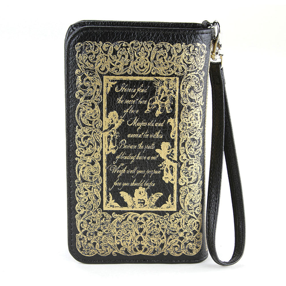 Book Of Secrets Wallet Wristlet