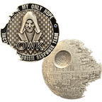DL13-009 Obi-wan Kenobi You're My Only Hope Death Star II Rogue TACTICAL TERRORISM RESPONSE TEAM 12 TTRT CBP Challenge Coin - 