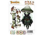 Death Cap Sticker and Magnet - Deadly Deceiver Fungikins™ – Poisonous Mushroom Art | Waterproof & UV-Proof - Sticker / Mini