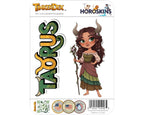 Taurus Sticker and Magnet - the Celestial Bull Horoskins™ – Zodiac Earth Sign | Waterproof & UV-Proof - Sticker / Mini